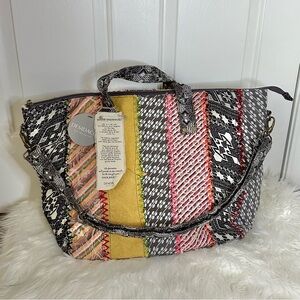 Demdaco Your Journey Kantha Travel Bag